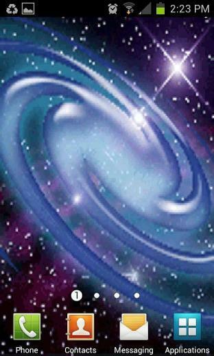 Moving Galaxy Space Lwp Android Live Wallpaper