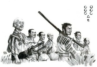 Seven Samurai Wallpaper By Iassu