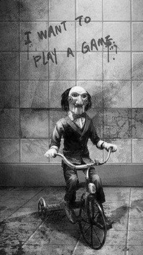 Saw Clown iPhone Wallpaper