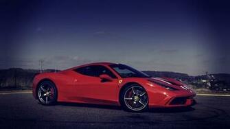 Wallpaper Ferrari Speciale Red Italy HD