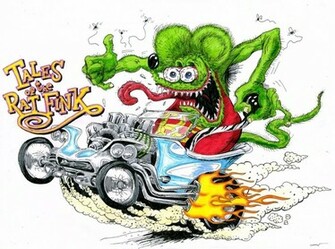 Wallpaper Rat Fink
