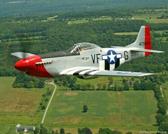 North American P Mustang Wallpaper