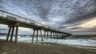 Hermosa Beach Pier Wallpaper World
