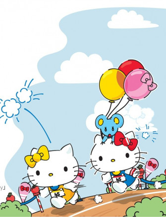 Mimmy Et Kitty Hello Background Pictures