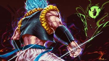 Gogeta Super Saiyan Blue Dragon Ball Broly 4k Wallpaper