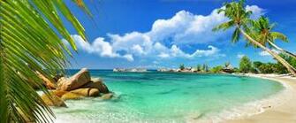 Tropical Paradise Seychelles Islands