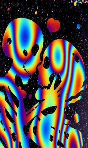 Bigger Tye Dye Love Live Wallpaper For Android Screenshot