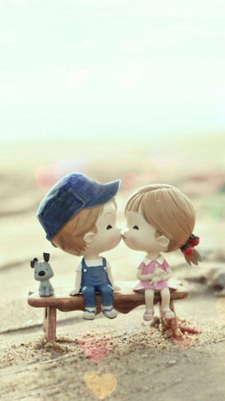 Cartoon Love Wallpaper