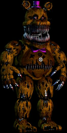Nightmare Fredbear Fnaf Minecraft Skin