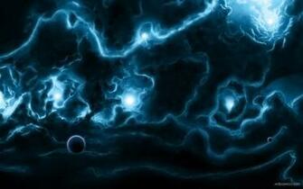 Wallpaperzzz Widescreen Strange Blue Space