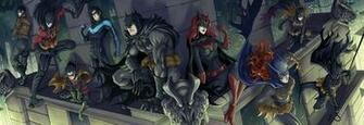 Batman Robin Dc Comics Batgirl Nightwing Batwoman Red