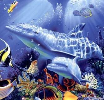 Dolphin Wallpaper 3d HD Background