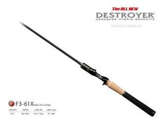 Megabass Destroyer F3 61x Speed Tip Custom