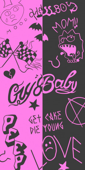 Lil Peep Logo Wallpaper