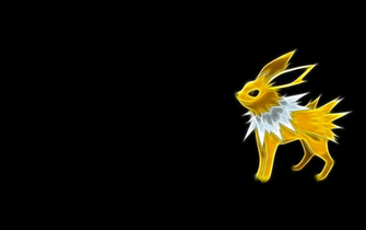 Pokemon Jolteon Wallpaper Black