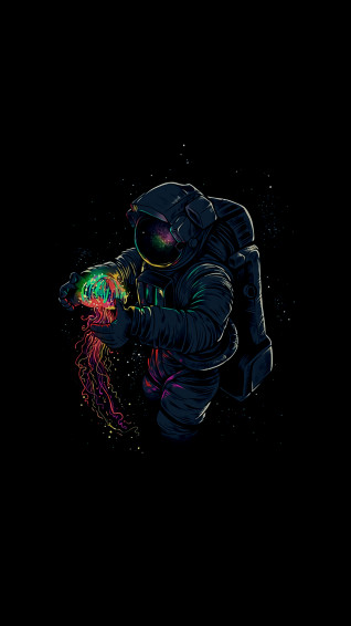 Cool Astronaut Phone Wallpaper