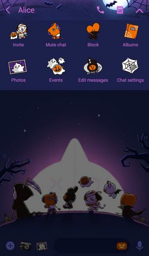 Bt21 Halloween Party Linethe Me