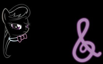 Mlp Fim Octavia Silhouette Wallpaper By Dj Tavistar
