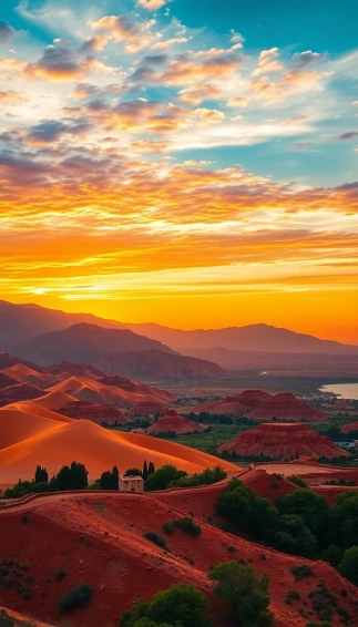 Morocco Landscape Wallpaper