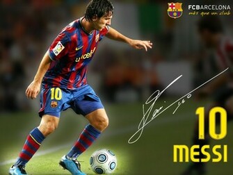 Wallpaper Lionel Messi Foto Barcelona