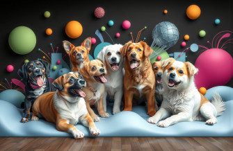 Cool 3d Wallpaper HD Dogs