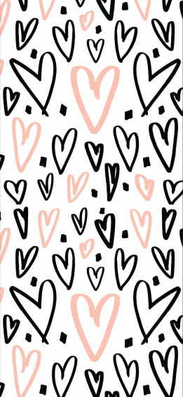 Pink Black And White Wallpaper