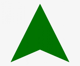 Arrow Up Transparent Background Green Png