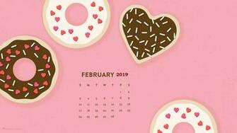 February Calendar Wallpaper