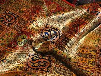 Carpet Iran Persian Silk Abstract Photography HD Desktop Wallpaper