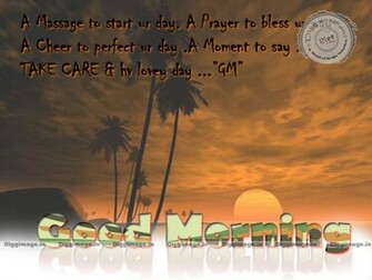 Good Morning Image With Messages Wallpaper Mobile