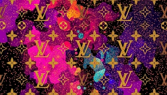 Louis Vuitton Glitter Wallpaper
