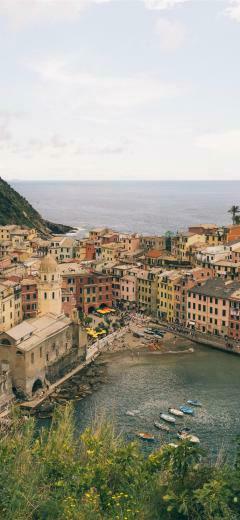Vernazza Cinque Terre Italy May iPhone Wallpaper