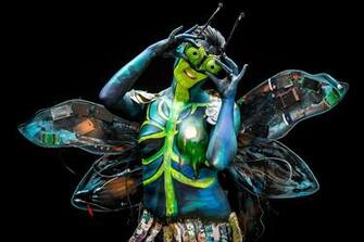 Body Painting Festival Desktop Background