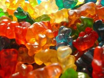 Food Gummy Wallpaper Bears