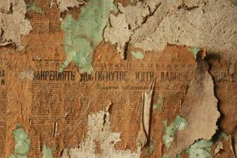 Standard Practice Was To Use Soviet Newspapers For Wallpaper But Both