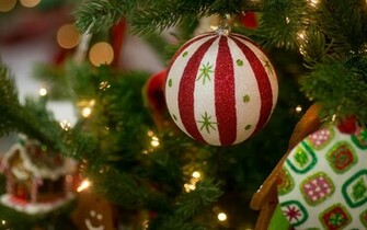 Christmas Ornaments HD Wallpaper