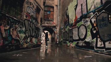 Urban Graffiti Wallpaper Top Background