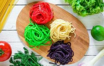 Wallpaper Dill Lime Vegetables Tomato Spaghetti Color