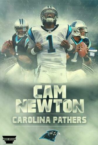 Newton Poster Cam Carolina Panthers Wallpaper