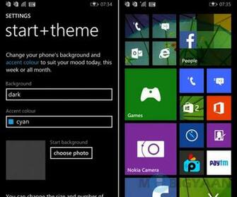 Brings Along Start Screen Wallpaper You Can Easily Set A