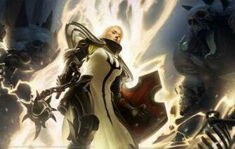Wallpaper Weapons Armor Fantasy Skull Shield
