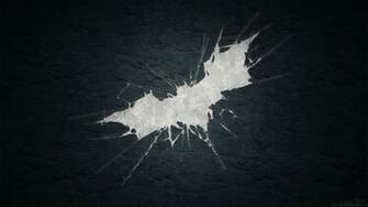 3d Batman Symbol In Back Background