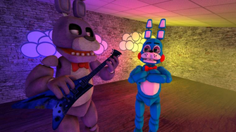 Sfm Bonnie And Toy By Elsa Shadow