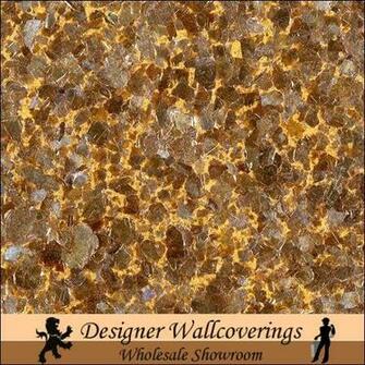 Hiya Mica Royal Gold Bronze Fxx Designer Wallcoverings