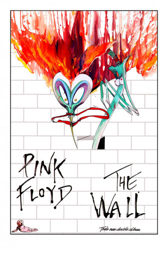 Pink Floyd The Wall Album Poster Wallpaper