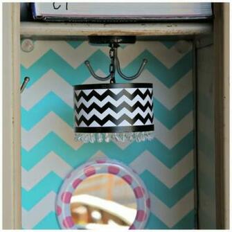 Chevron Locker Wallpaper Modern Lamp For Your
