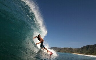 Surfing Desktop Background