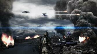 Planetside Wallpaper Photo Manipulation Inspired By Some
