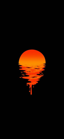 Drippy Sun Wallpaper Awesome HD