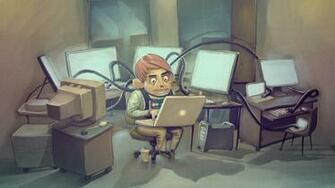 Programmer Coder Admin Administrator Stock Photos Image